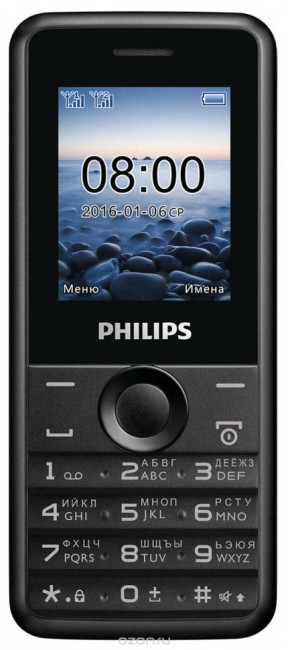 Philips Xenium E103, Black Philips Xenium E103, Black